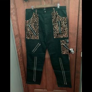 Tiger of London cheetah print pants